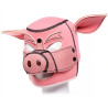 Generique Cagoule Tête de cochon Pig Hood Rose
